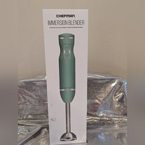 Chefman Immersion Blender in Sage